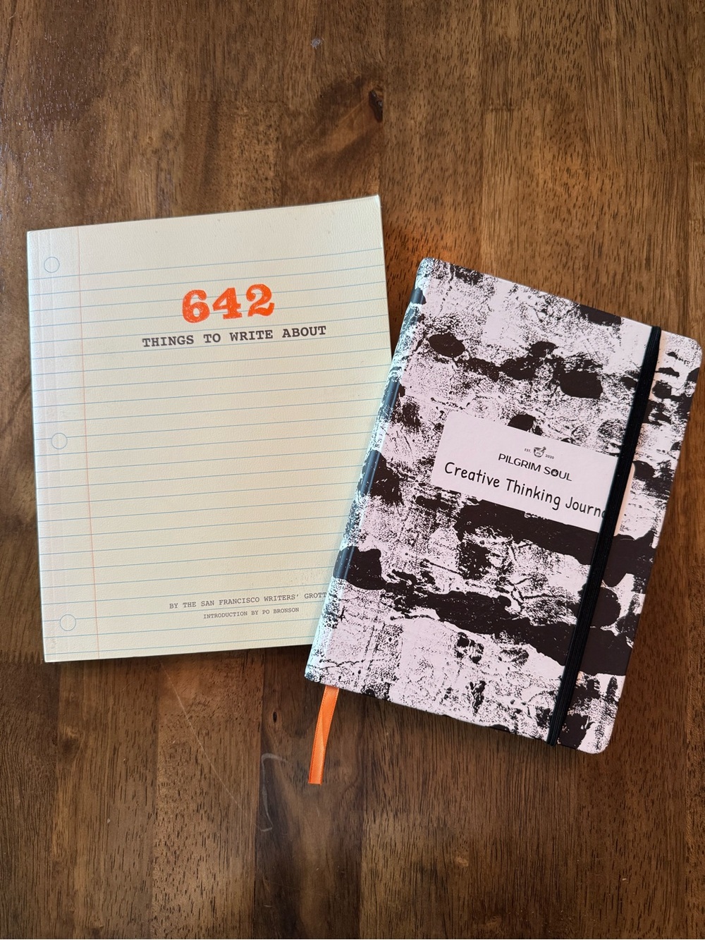 Writing Book Bundle: Two Books with Writing Prompts, Creative Thinking Journals